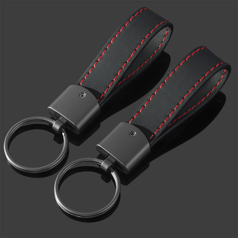 Mercedes-Benz AMG Leather Keychain Car Accessory