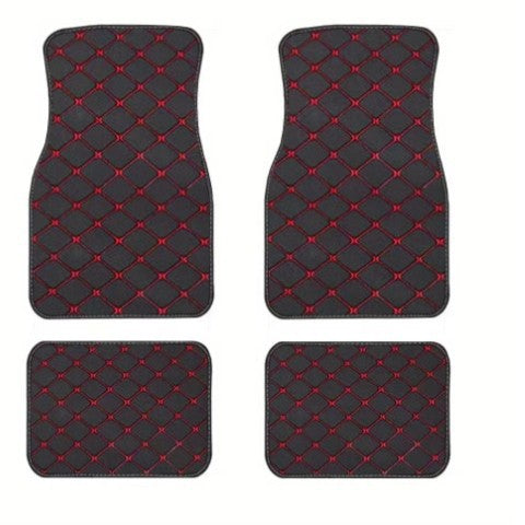 Universal Quilted PVC Car Floor Mats